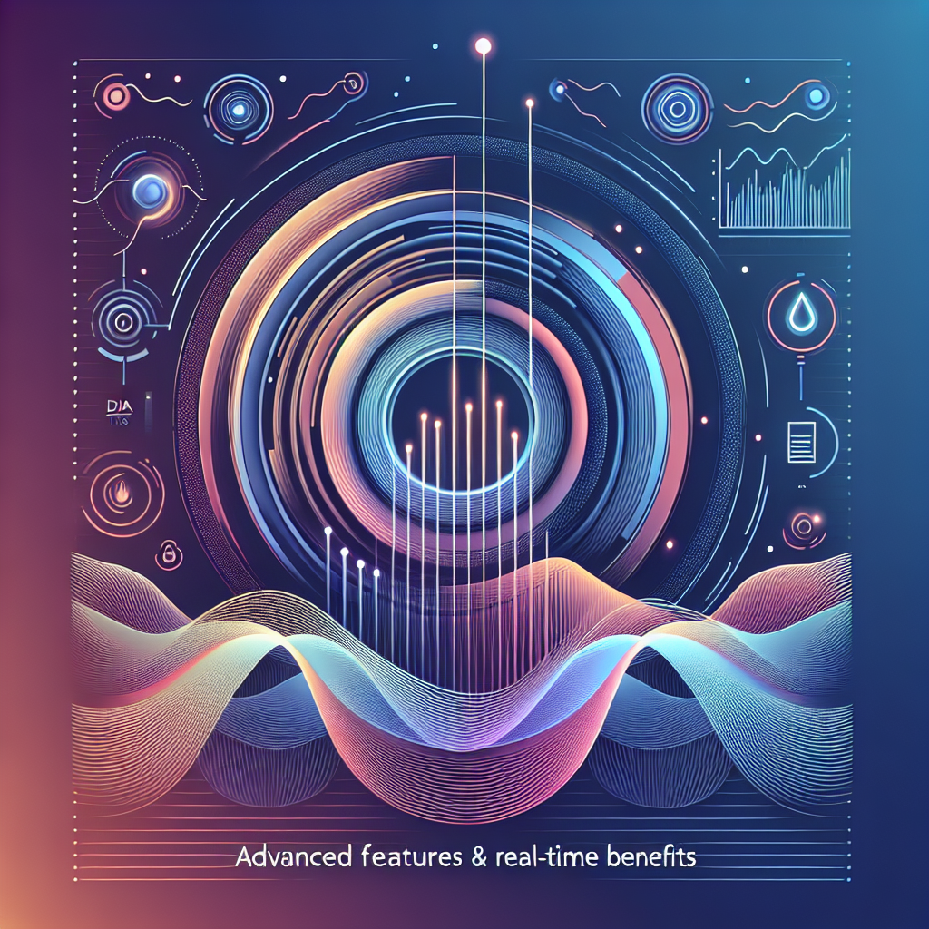 Featured image for blog "Exploring Dia TTS: Advanced Features & Real-Time Benefits" with title text in white, set against a gradient background blending light blue, white, and pink, incorporating subtle technology elements like sound waves and digital interfaces for a modern aesthetic.
